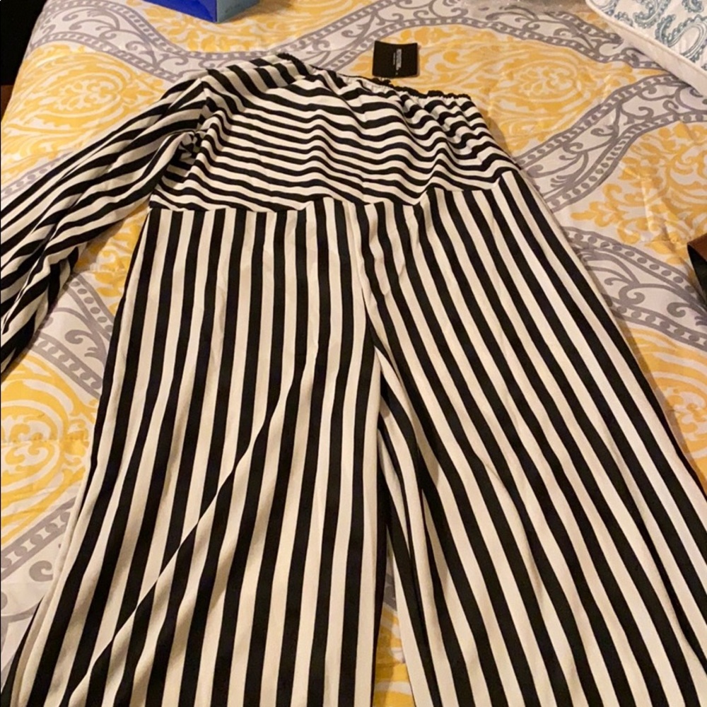 Stripe Jumpsuit